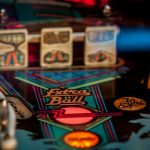 blue red and yellow multi color game board